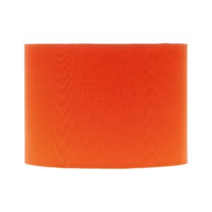 Bright Orange Drum Lampshade