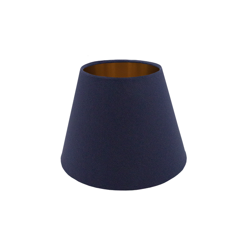 Bright Navy Blue Cotton Empire, Table Lamp Shades Navy Blue