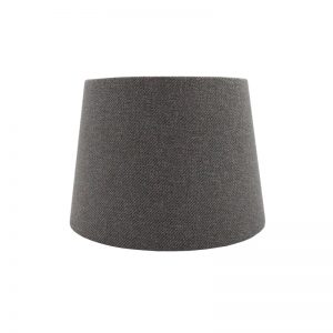 Light Grey Wool French Drum Lampshade