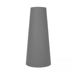 Light Grey Tall Tapered Lampshade