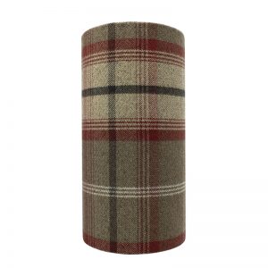 Balmoral Rosso Tall Drum Lampshade