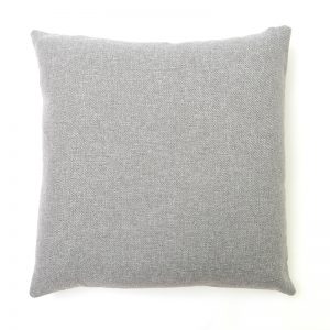 Light Grey Wool Cushion