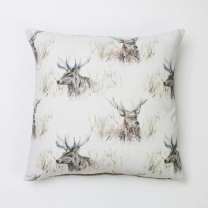 Voyage Wallace Stag Square Cushion