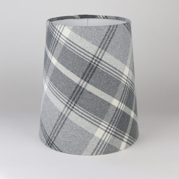 Balmoral Dove Grey Tall French Drum Lampshade