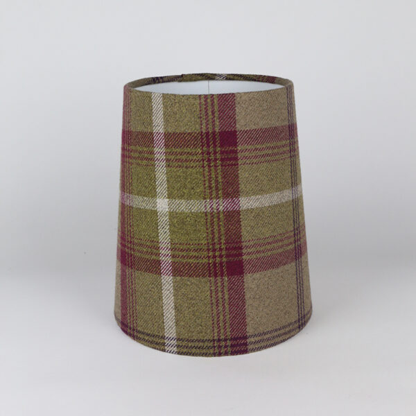 Balmoral Heather Tall French Drum Lampshade
