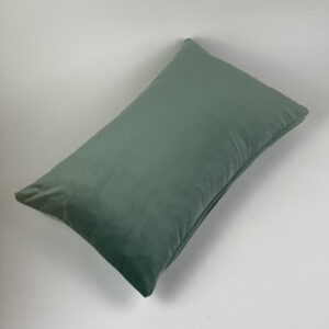 Seafoam Velvet Rectangular Cushion
